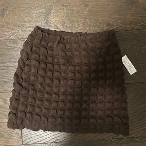 Find me now brown skirt with tags!